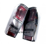 แต่ง ไฟท้าย LED โคมสีชา Smoke ยี่ห้อ Eagle Eyes งานไต้หวัน ใส่ ALL NEW ISUZU D-MAX 2012